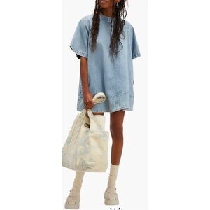 #667 Free People Harlow Denim Dress size Small